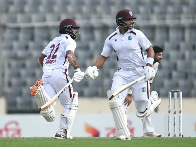john campbell and brandon king compiled a 112 run partnership against bangladesh in mirpur photo afp john campbell and brandon king compiled a 112 run partnership against bangladesh in mirpur photo afp