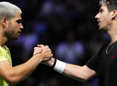 alcaraz stunned in paris masters opener by britain s norrie alcaraz stunned in paris masters opener by britain s norrie