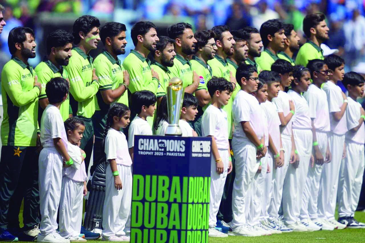 defending champions pakistan failed to qualify for the champions trophy semis after back to back defeats photo afp