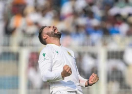 on a role south africa s aiden markram celebrates the wicket of india s washington sundar in the first test photo afp
