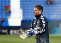 real madrid s luca zidane during the warm up before the match photo reuters