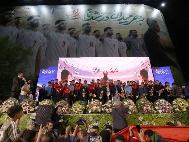 iran s team were given a send off last week in tehran but doubts still hang over their world cup participation photo afp iran s team were given a send off last week in tehran but doubts still hang over their world cup participation photo afp