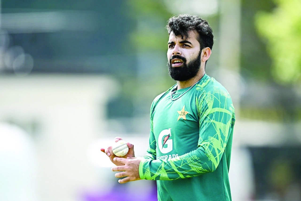 vice captain shadab khan is optimistic to lead pakistan s upcoming generation photo afp