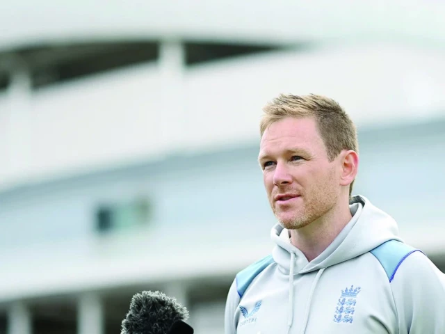 former england world cup winning captain eoin morgan addresses the media photo afp file former england world cup winning captain eoin morgan addresses the media photo afp file