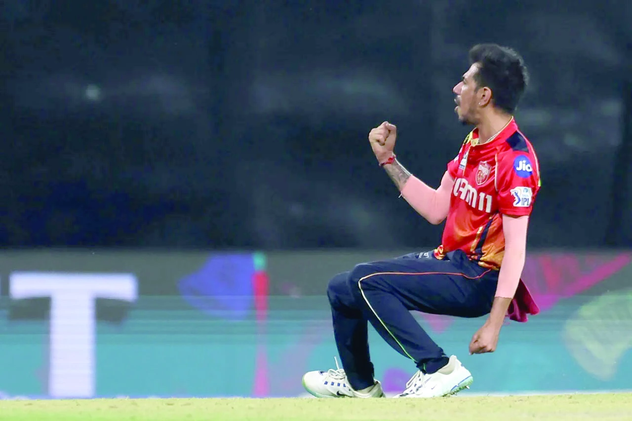 yuzvendra chahal ipl s leading bowler claimed 4 28 as punjab kings beat kolkata knight riders by 16 runs photo afp yuzvendra chahal ipl s leading bowler claimed 4 28 as punjab kings beat kolkata knight riders by 16 runs photo afp