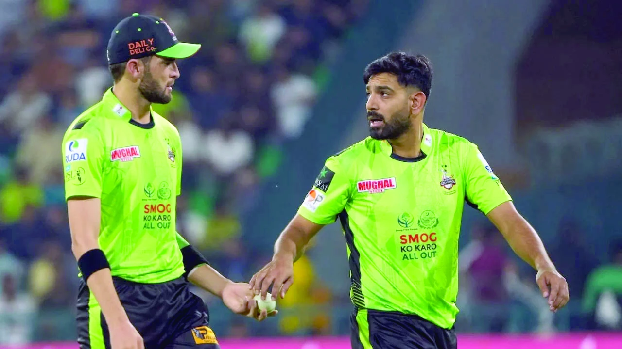 shaheen shah afridi and haris rauf bowled stifling spells early on photo pcb shaheen shah afridi and haris rauf bowled stifling spells early on photo pcb
