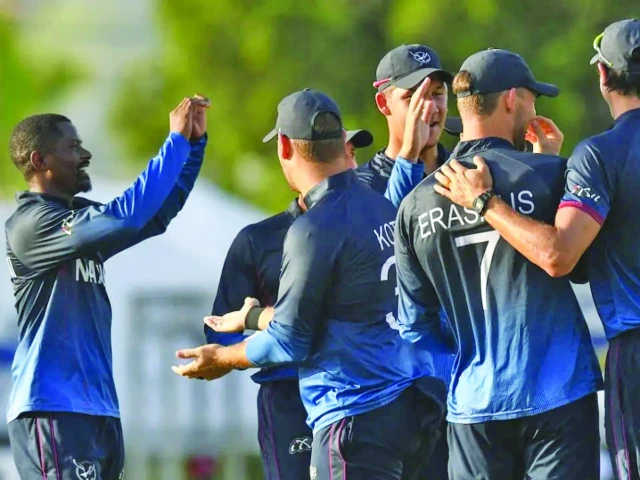 truly is a memorable occasion says cricket namibia ceo photo icc file truly is a memorable occasion says cricket namibia ceo photo icc file