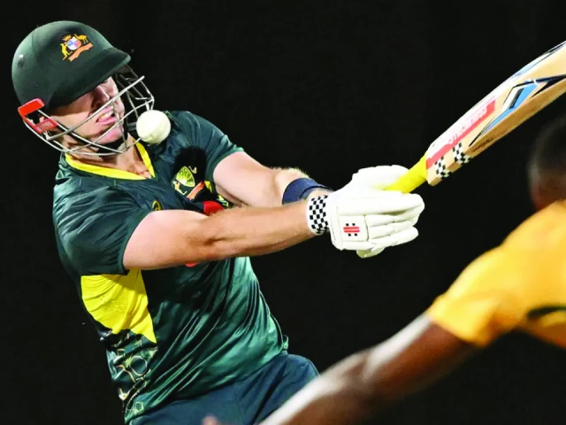 mitchell owen took a blow from kagiso rabada photo afp