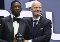 on top ousmane dembele scored 35 goals in all competitions as paris saint germain claimed a french league and cup double as well as champions league glory photo afp file