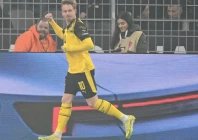 julian brandt set dortmund on their way with his fourth bundesliga goal of the season photo afp