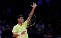 alcaraz beats sinner in south korea exhibition match alcaraz beats sinner in south korea exhibition match