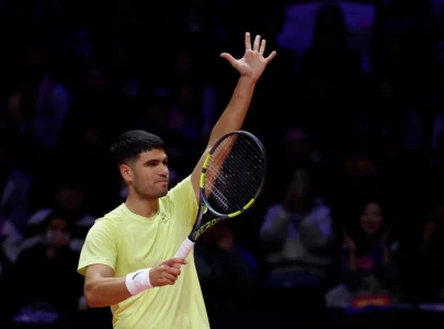 alcaraz beats sinner in south korea exhibition match alcaraz beats sinner in south korea exhibition match