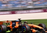 mclaren s oscar piastri was fastest in second practice for the australian grand prix photo afp