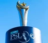 the hbl psl 11 trophy is being displayed at the national bank stadium in karachi photo pcb