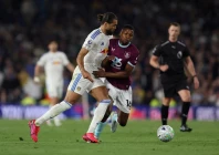 leeds united s dominic calvert lewin in action with burnley s florentino luis photo reuters