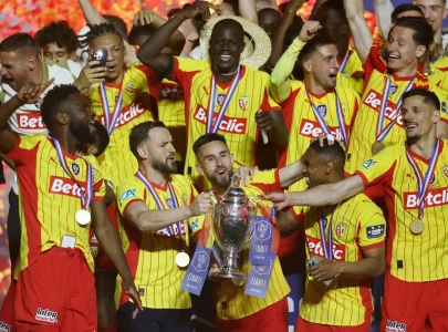 lens beat nice to win french cup for first time lens beat nice to win french cup for first time