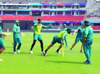 pak to kick off training from tuesday for tri series ct