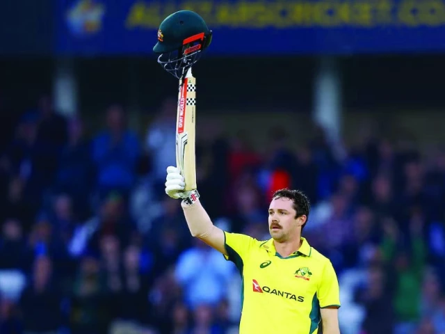 australia s travis head celebrates his century reuters file photo australia s travis head celebrates his century reuters file photo