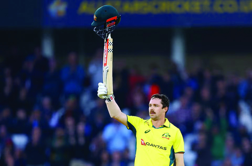 australia s travis head celebrates his century reuters file photo