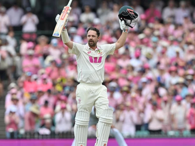 australia s travis head scored his third century of the ashes series in the fifth test at sydney photo afp australia s travis head scored his third century of the ashes series in the fifth test at sydney photo afp