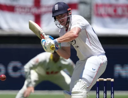 england s harry brook in action during the second ashes test photo reuters