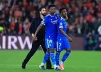 vinicius accused benfica s prestianni of racially abusing him photo afp