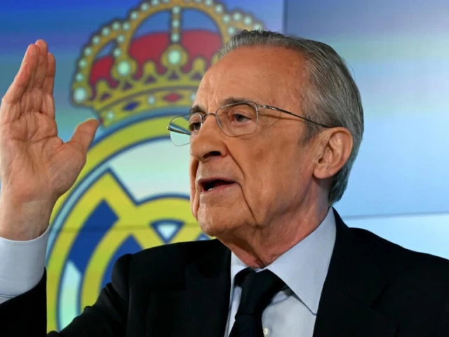 real madrid president florentino perez addresses the media after a stormy season at the spanish giants photo afp real madrid president florentino perez addresses the media after a stormy season at the spanish giants photo afp