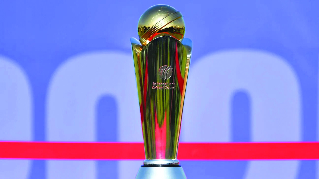 the icc champions trophy will be played in pakistan from february 19 photo pcb