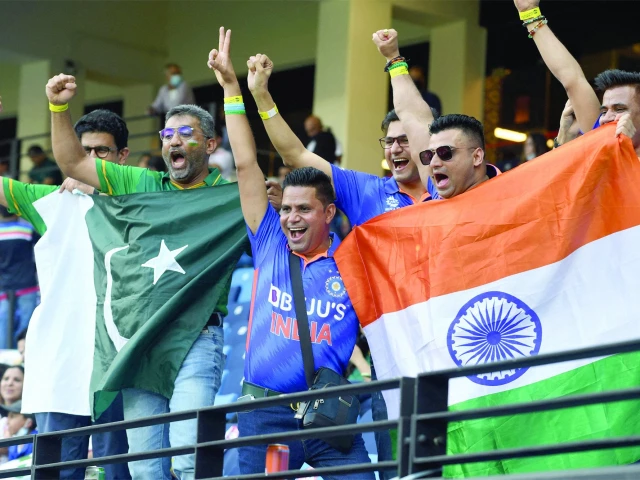 india and pakistan are set to lock horns on february 23 at the dubai international stadium photo afp file india and pakistan are set to lock horns on february 23 at the dubai international stadium photo afp file
