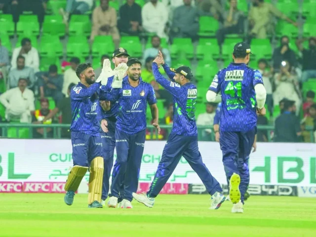quetta gladiators finished at top of the hbl pslx points table after impressive performances photo pcb quetta gladiators finished at top of the hbl pslx points table after impressive performances photo pcb