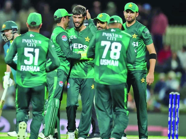pakistan defeated australia 2 1 in odis late in 2024 photo afp file pakistan defeated australia 2 1 in odis late in 2024 photo afp file