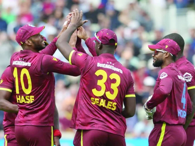 pakistan and west indies will play three t20is and the same number of odis later this month photo afp file pakistan and west indies will play three t20is and the same number of odis later this month photo afp file