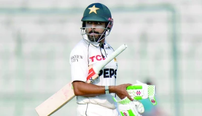 babar azam will not be in action in the longest format of the game until later this year photo afp file