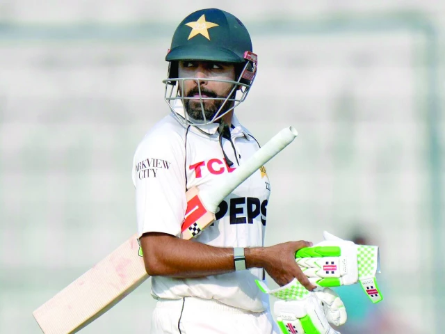 babar azam will not be in action in the longest format of the game until later this year photo afp file babar azam will not be in action in the longest format of the game until later this year photo afp file