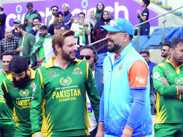 this will be the second time that pakistan and india will lock horns in the tournament photo wcl
