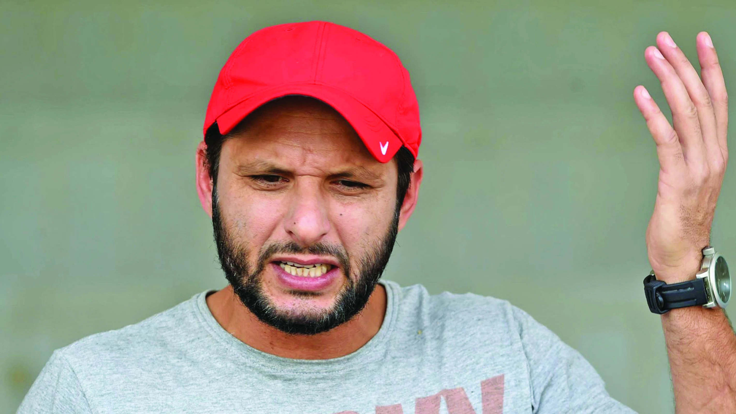 pakistan great shahid afridi expressed his disappointment over the exclusion of former captain babar azam photo afp file