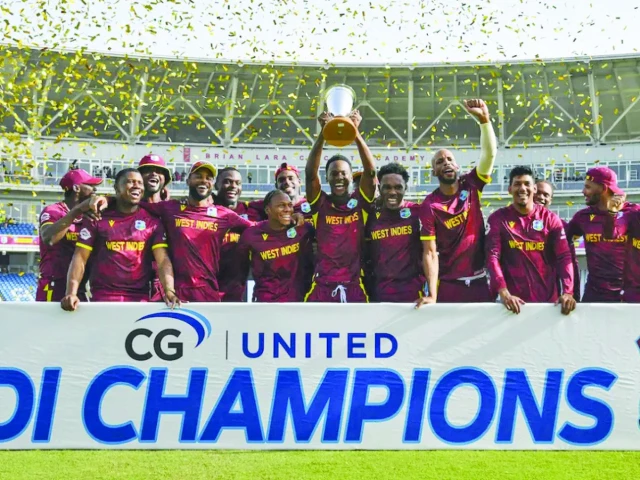 the series victory marks the first for west indies over pakistan in odis since 1991 photo afp the series victory marks the first for west indies over pakistan in odis since 1991 photo afp