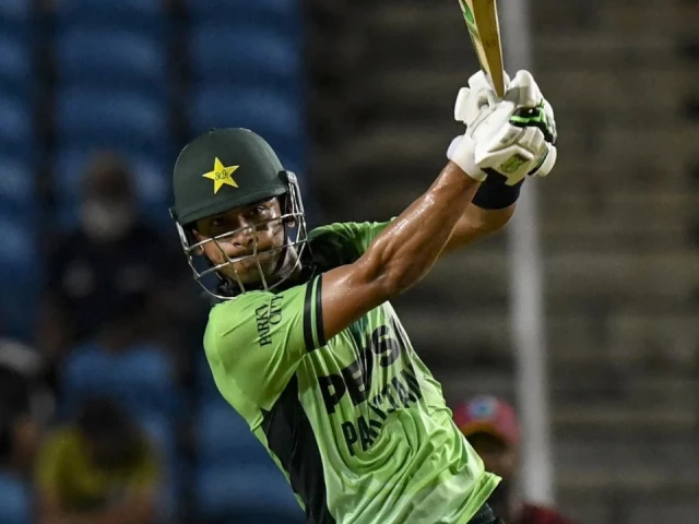 batter hassan nawaz was in action during the odi series against west indies batter hassan nawaz was in action during the odi series against west indies