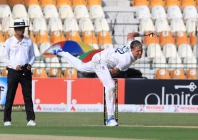 ready to tackle england pacer brydon carse in action photo reuters