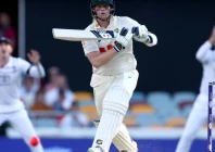 australia s steve smith made 61 in the second test against england photo afp