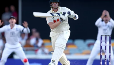 australia s steve smith made 61 in the second test against england photo afp