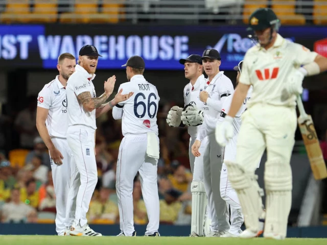 england s ben stokes celebrates after gus atkinson takes the wicket of australia s marnus labuschagne caught by jamie smith photo reuters england s ben stokes celebrates after gus atkinson takes the wicket of australia s marnus labuschagne caught by jamie smith photo reuters