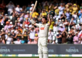 dominating travis head made his first test ton as an opener in adelaide photo afp