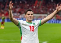 brahim diaz celebrates after giving morocco the lead in their africa cup of nations quarter final against cameroon photo afp