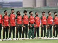 the bangladesh cricket team was lining up for their national anthem photo afp file