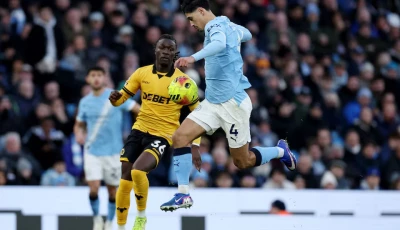 wolverhampton wanderers mateus mane in action with manchester city s tijjani reijnders photo reuters
