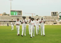 mehidy s five for gives bangladesh slim lead
