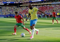vinicius earns brazil draw with morocco in world cup opener