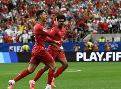 ronaldo stars as portugal run riot