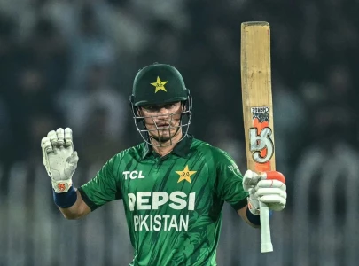 maaz sadaqat makes a statement with maiden t20i fifty
